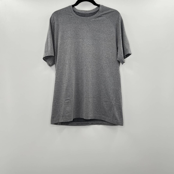 Lululemon Other - Lululemon Mens Gray Metal Vent Short Sleeve